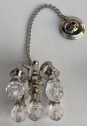 None Working Ceiling Light Silver