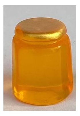 Yellow Jar without Label (14mmH)