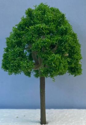 9cm Round Light Green Tree