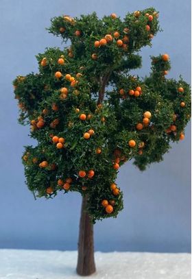 11cm Tree with Orange Balls