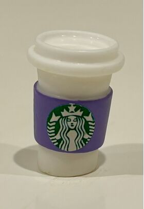 Coffee Cup Purple (22mmH)