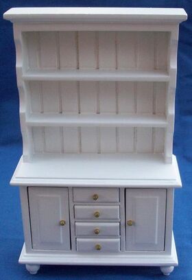 Kitchen Dresser White (100 x 35 x 165Hmm)
