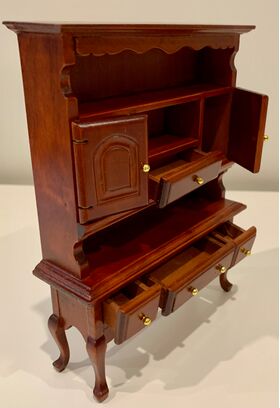 Cupboard Old Oak (130W x 40D x 165Hmm)