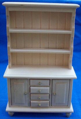 Kitchen Dresser Oak (100 x 35 x 165Hmm)