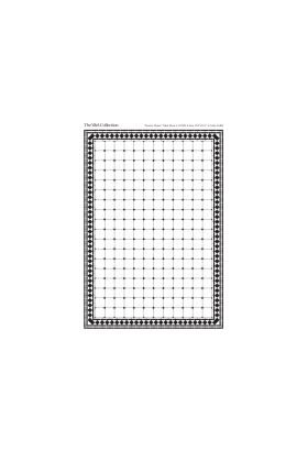 Black and White Floor Tiles Card Fenice A3 (Approx Size: 420mm x 297mm)