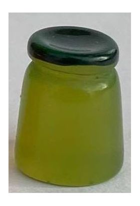 Green Jar without Label (14mmH)