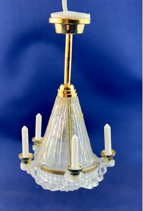 Ceiling Light Faux Chandelier (30 Diam x 55Hmm)