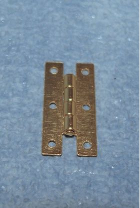 Brass Hinges Pk4 (9 x 7mm)