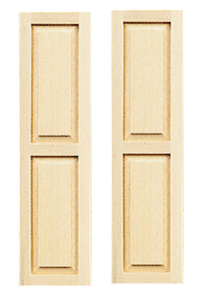 2-Panel Jamestown Shutter 2pc/pk (1 1/4"W x 4 11/16"H)