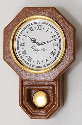School Clock by Chrysnbon (32W x 12D x 48Hmm)