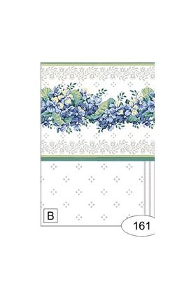 Sweet Violets Blue Dots Wallpaper (267 X 413mm)