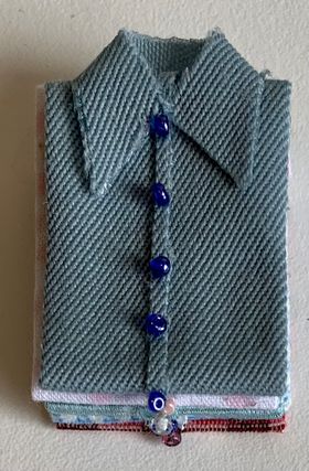 Stack of Shirts by Brook Tucker Originals (25W x 40Lmm)