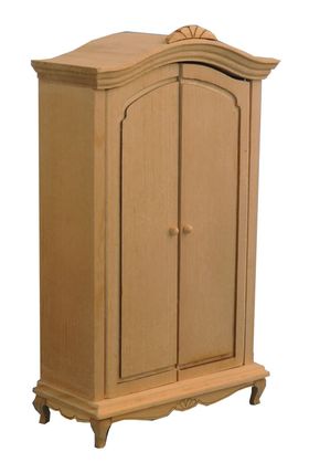 French Style Double Wardrobe (165H x 100W x 45Dmm)