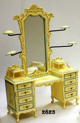 Dressing Table (120W x 180H x 42Dmm) - Stock Clearance