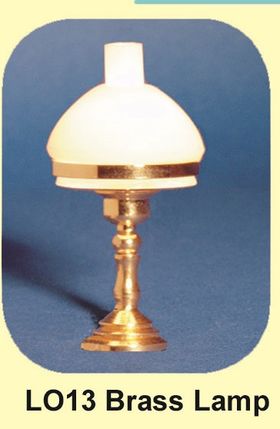 Table Lamp with brass Turned Stem Light (45mmH)