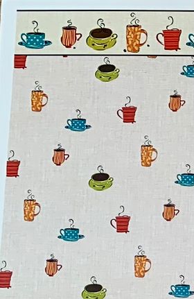 Coffee House Ivory Toss Wallpaper (267 X 413mm)