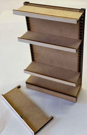 Laser Cut Adjustable Shop Shelf Kit