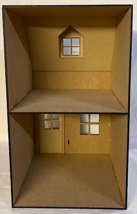 1:24 Cottage Kit 2 Storey Laser Cut (150W x 248H x 144Dmm)
