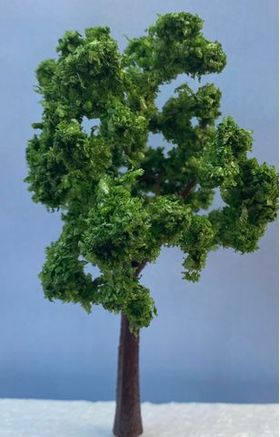 11cm Random Light Green Tree