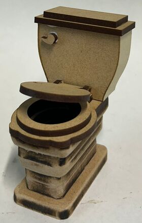 Laser Cut Toilet Kit