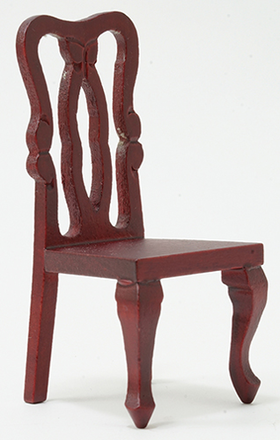Side Chair, Mahogany (2 3/4" x 3 1/2" x 1 5/8")