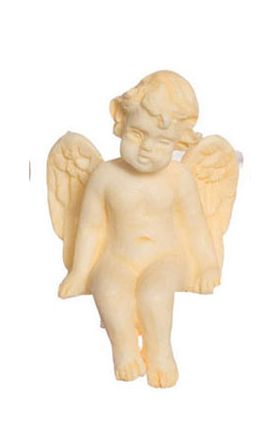 Sitting Cherub Ivory 2 Pieces (1.5"H)
