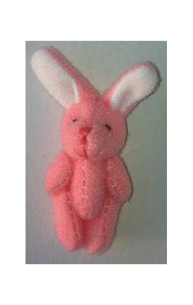 Pink Rabbit (35mm to top of head)