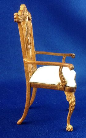'Addisson' Armed Dining Chair by Bespaq (48W x 50D x 93H)