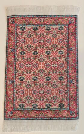Pink Small Turkish Mats 150x100mm (Approx)