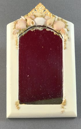 Shell Mirror Hand Made by Petite Romantique