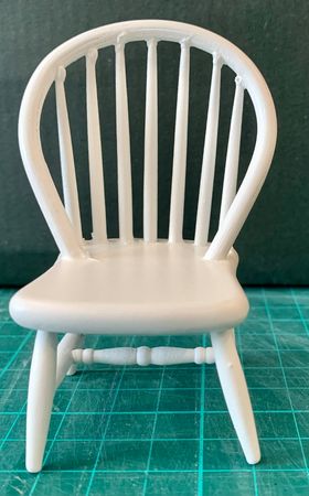Windsor Side Chair White (45W x 48D x 87Hmm)