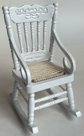 Rocking Chair White (50 x 65 x 95Hmm)