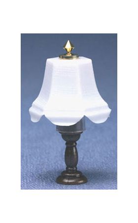 Table Lamp, Dark Base (1-1/2" W x 2-1/4" H x 1-1/2" W at shade)