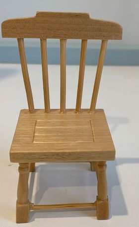 Kitchen Table and 4 Chairs Oak (Table: 148 x 77 x 67Hmm)