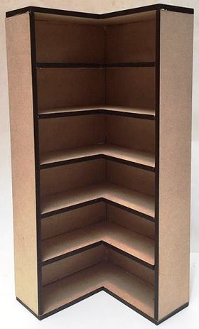 Laser Cut Corner Shelf Kit