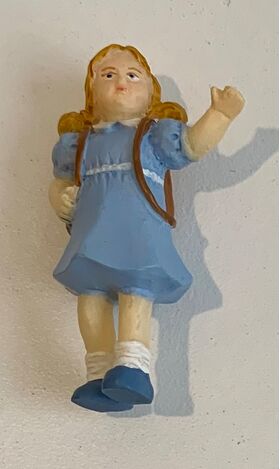 1:24 Charlene Blue Doll (40mmH)