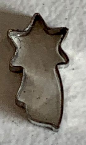 Dainty Cookie Cutter - Star by Unknown Artisan (8 x 5 x 2mm)