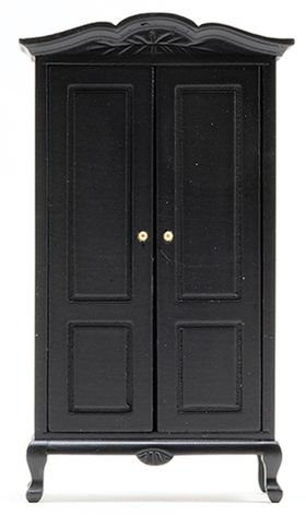 Wardrobe Black (3-9/16" W x 6-7/16" H x 1-1/2" D)