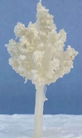2cm Bushy White Tree