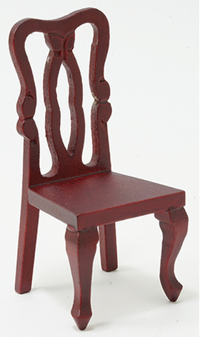 Side Chair, Mahogany (2 3/4" x 3 1/2" x 1 5/8")