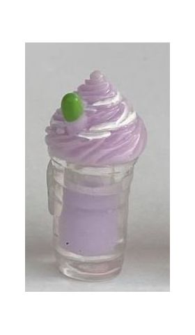 Large Purple Drink with Purple Cream on Top (14Diam x 30H)