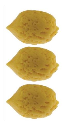 Lemons Set of 3 ( 1/4" X 5/16" )