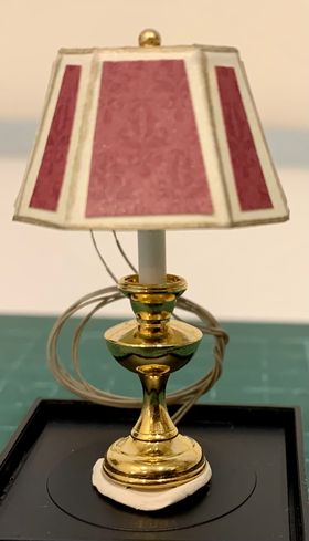 Contemporary Table Lamp by Clare Bell (Shade 30 Diam x 50Hmm)