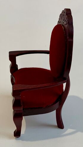 Chairs Mahogany Set of 2 (45 x 42 x 86Hmm)