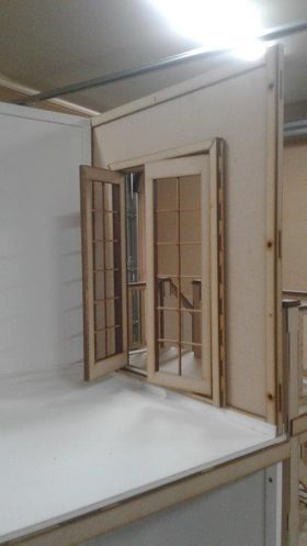 1:6 Stair and Balcony Kit to fit Roombox Kit