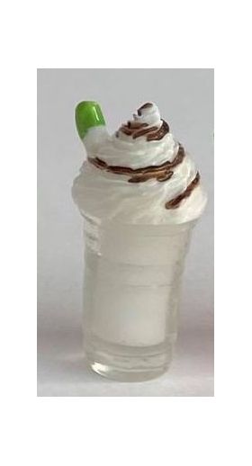 Large White Drink with White/Choc Cream on Top (14Diam x 30H)