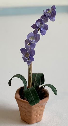 Potted Orchids by Kathy Brindle (13 Diam x 60Hmm)