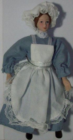Maid in Blue Doll