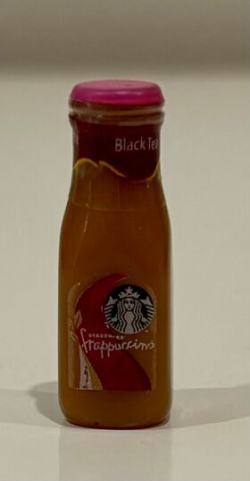 Frappuccino Bottle Red Top - Black Tea (28mmH)