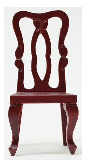 Side Chair, Mahogany (2 3/4" x 3 1/2" x 1 5/8")